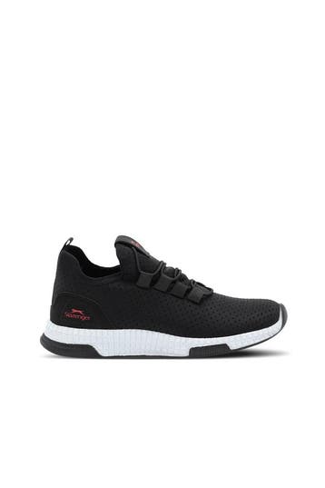 Kinder sneakers zwart rood 31-35 | Slazenger Abena | nieuw, Verzenden, Jongen of Meisje, Slazenger, Schoenen
