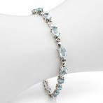 Zonder minimumprijs - Armband Zilver - Topaz, Sieraden, Tassen en Uiterlijk, Armbanden, Nieuw