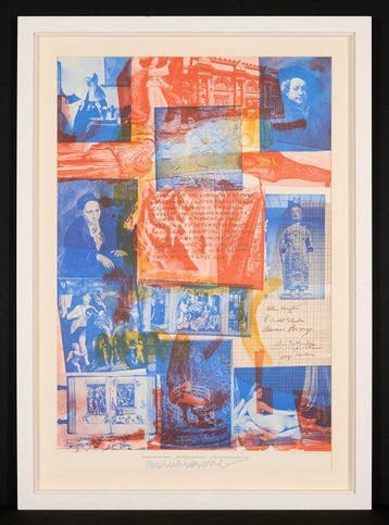 Robert Rauschenberg (1925-2008) - Centennial Certificate
