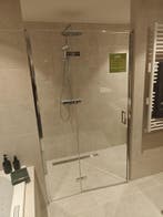 Douchedeur 120cm voor nis draaideur 0020, Ophalen, Nieuw, Glas, Douche