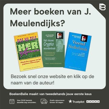 Cryptowoordenboek / Tien voor taal - J. Meulendijks, Verzenden, Gelezen, J. Meulendijks