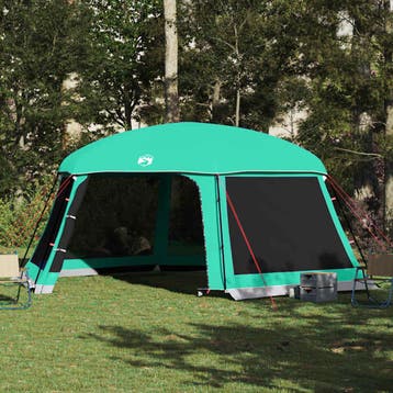 vidaXL Zwembadtent uitneembare buiten- gaaswanden 618x532 cm, Caravans en Kamperen, Verzenden, Nieuw, Tot en met 2