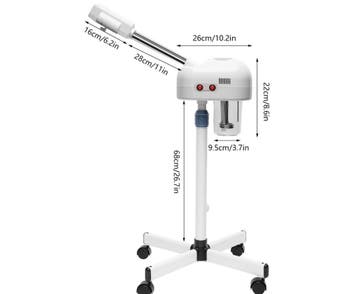 Ozone Gezichtsstomer 800W met Koud Spray Salon Steamer, Verzenden, Nieuw