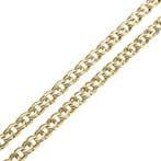 Gouden Prince of Wales schakelketting, Ophalen of Verzenden, Gebruikt, Overige kleuren, Goud