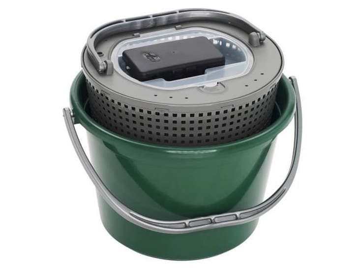 Aasemmer 18 liter + Luchtpomp - Roofvis XL, Watersport en Boten, Hengelsport | Roofvissen, Overige typen, Verzenden