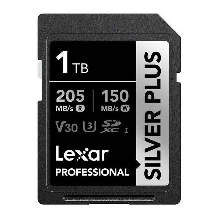 Lexar SD Silver Plus UHS-1 1TB V30, Audio, Tv en Foto, Fotografie | Geheugenkaarten, Overige typen, Nieuw, Ophalen of Verzenden
