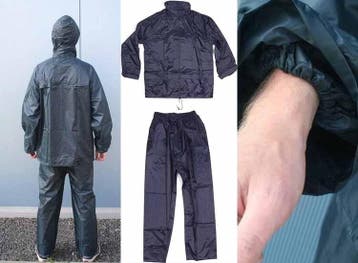 Lastpak Basic Regenpak met Capuchon - Blauw - Maat L, Verzenden, Nieuw