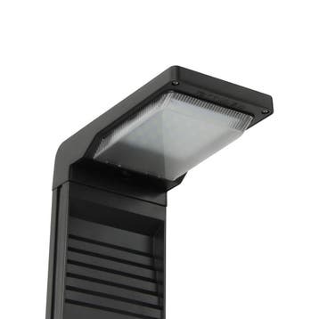 Solar priklamp Verona zwart met warm wit licht, Zonne-energie, Kunststof, Verzenden, Minder dan 50 watt