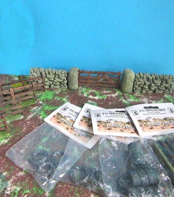 J.G. Miniatures - Diorama in de schaal 1:30 - Verenigd, Nieuw
