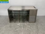 RVS Groku Koelvitrine 6 kleppen 140 cm 230V Horeca, Ophalen of Verzenden, Gebruikt