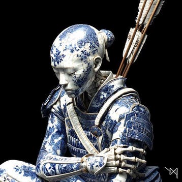 NYX - Silent Arrows – Le Samouraï de Porcelaine, Antiek en Kunst