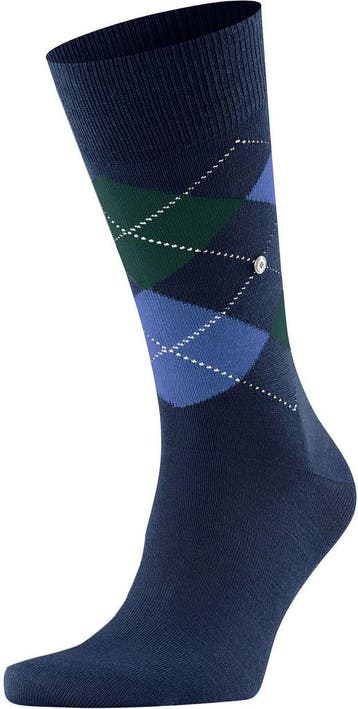 Burlington Wol Edinburgh Blauw 6879 maat 40-46 Heren, Verzenden, Nieuw, Blauw, Burlington