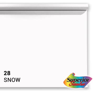 Superior Achtergrondpapier Snow 1.35m x 11m, Audio, Tv en Foto, Fotografie | Fotostudio en Toebehoren, Ophalen of Verzenden, Nieuw