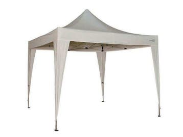 Bo Camp partytent opvouwbaar 3 x 3 mtr. Lichtgrijs, Opvouwbaar, Partytent, Minder dan 4 meter, Nieuw