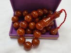 Rozenkrans - Amber - 1970-1980 - Zeldzame gebedssnoer, Verzamelen, Nieuw