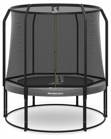 Magic Circle Pro Grey Trampoline 251 cm met veiligheidsnet, Ophalen of Verzenden, Nieuw