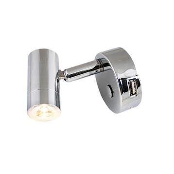 Batsystem LED leeslamp met USB aansluiting 12V 3 Watt, Watersport en Boten, Ophalen of Verzenden, Nieuw