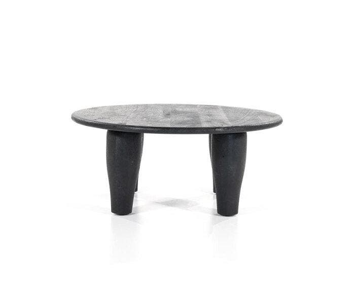 Salontafel Amira 90x90cm - zwart | Eleonora, Huis en Inrichting, Tafels | Salontafels, Nieuw, Ophalen of Verzenden