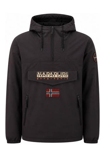 Napapijri Winterjas in maat L Grijs, Verzenden, Zo goed als nieuw, Overige kleuren, Napapijri