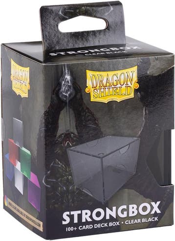 Dragon Shield Strongbox - Clear Black | Dragon Shield -, Verzenden, Nieuw