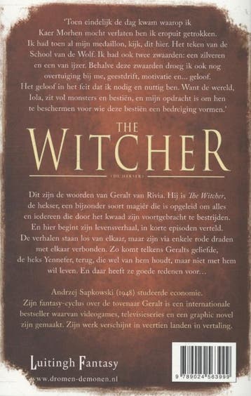 De laatste wens en Het zwaard der voorzienigheid / The, Boeken, Verzenden, Gelezen, Andrzej Sapkowski