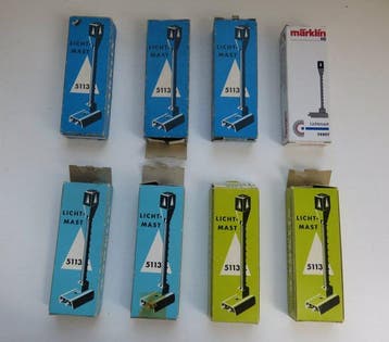 Märklin H0 - 5113; 74997 - Signalen (8) - Set van 8, Nieuw