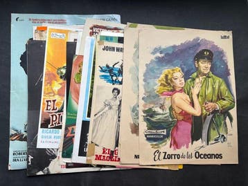 Anonymous - Lot of 40 Spanish Cinema Guides - Jaren 1940, Nieuw