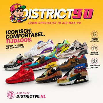 DISTRICT90 - De Enige Webshop Gespecialiseerd In AIR MAX 90, Kleding | Heren, Schoenen, Nieuw, Overige kleuren, Nike Air Max 90