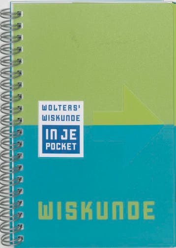 Wolters Wiskunde In Je Pocket 9789001970727, Verzenden, Zo goed als nieuw