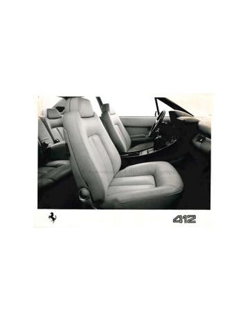 1985 FERRARI 412 PERSMAP ENGELS 353/85, Nieuw, Ferrari, Author