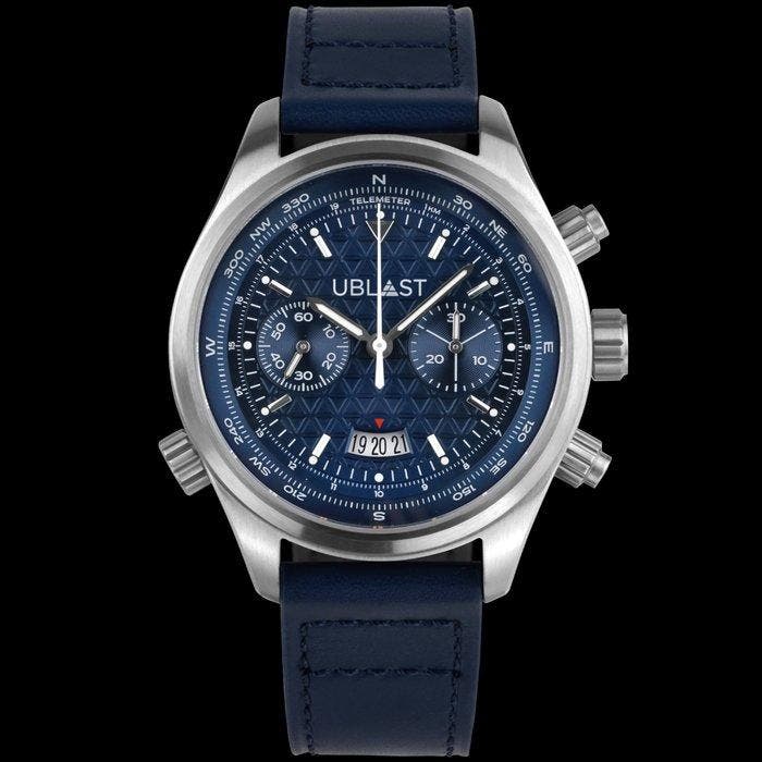 Ublast - Chronomatic - Automatic Swiss - REF.UBCHMCOM47BU -, Sieraden, Tassen en Uiterlijk, Horloges | Heren