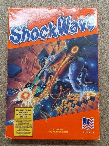 Nintendo - Nes - - Rare SHOCK WAVE (RARE) - - Videogame - In, Nieuw