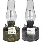 Benson Solar LED olielamp - flame effect - goud en zilver..., Ophalen of Verzenden, Nieuw