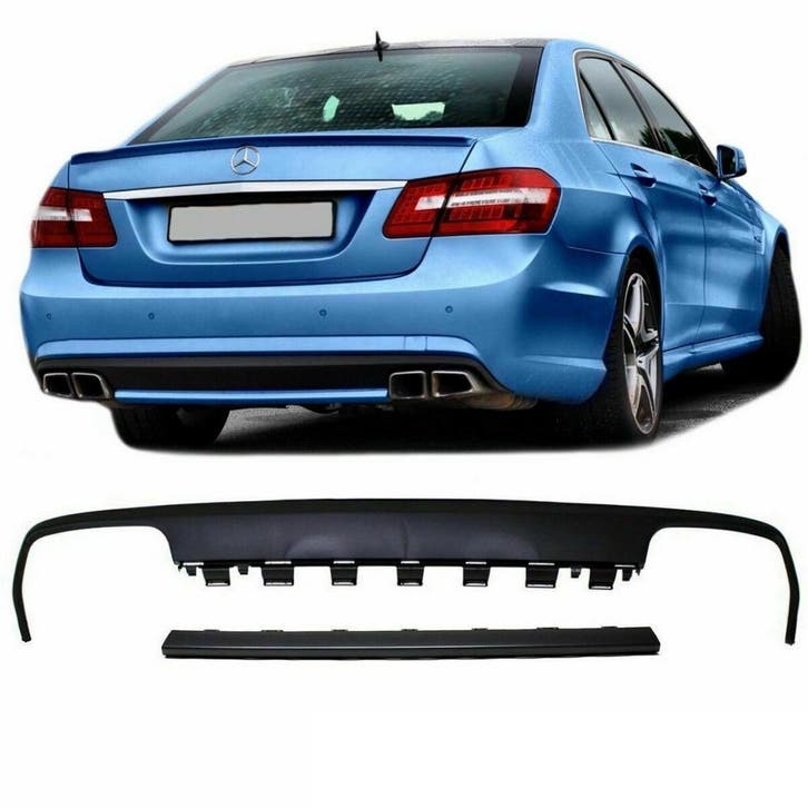 Diffusor Mercedes W212 E63 Look Zwart, Auto-onderdelen, Overige Auto-onderdelen, Ophalen of Verzenden