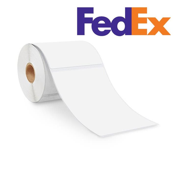 12x - FedEx Thermische Verzendetiketten 102x150x25mm - 300, Zakelijke goederen, Kantoor en Winkelinrichting | Kassa's en Betaalsystemen