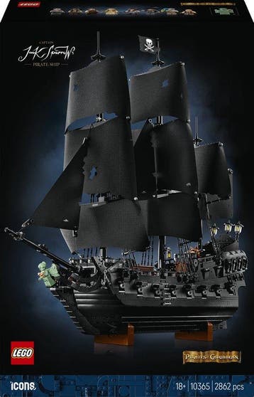 LEGO® Icons Pirates of the Caribbean - Het Piratenschip van, Verzenden, Nieuw