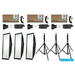 Nanlite FS-300B LED Triple Kit, Ophalen of Verzenden, Nieuw, Overige typen