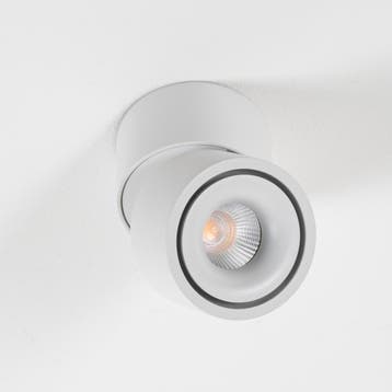 Ole 1 Opbouwspot Wit Binnenverlichting Spots opbouw, Verzenden, Nieuw