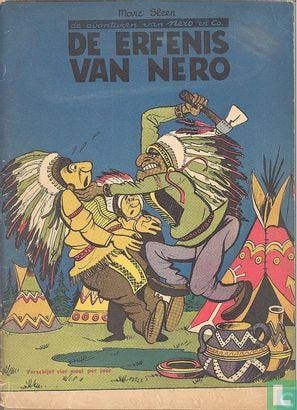 Nero [Sleen] - De erfenis van Nero  - 1955, Eén stripboek, Verzenden, Gelezen, Neels, Marcel.