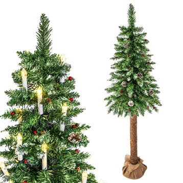 Realistische Kerstboom 220cm | Houten stam | Premium | OP=OP, Diversen, Ophalen of Verzenden, Nieuw