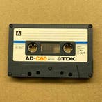 TDK AD-C60 onbespeeld gebruikt (Cassette band), Cd's en Dvd's, Cassettebandjes, Ophalen of Verzenden, Nieuw in verpakking