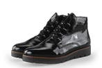 Rieker Veterboots in maat 40 Rood, Kleding | Dames, Schoenen, Verzenden, Overige typen, Zo goed als nieuw, Rood