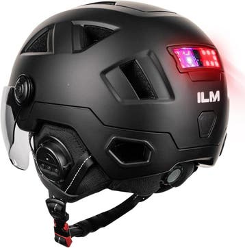 E-bike Helm NTA-8776 | LED & Bluetooth | Tweedekansje OP=OP, Fietsen en Brommers, Fietsaccessoires | Fietshelmen, XXL, Ophalen of Verzenden