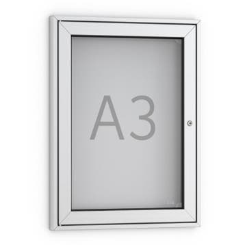 Informatiekast Buiten Draaideur Poster A3 Premium, Nieuw in verpakking