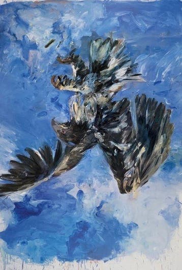 Georg Baselitz (1936-2026) - Eagle, 2007 Adler - Artprint -