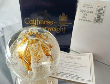Caithness - Margot Thomson - NO RESERVE! - Presse-papier -