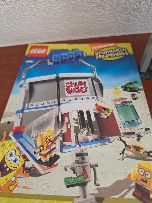 Lego Set - 4981 - SpongeBob SquarePants - Chum Bucket, Kinderen en Baby's, Speelgoed | Duplo en Lego