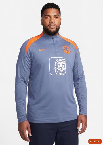 Nike Longsleeves Heren maat XL Slate Blue with Orange, Ophalen of Verzenden, Nieuw