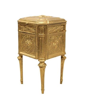Coffret à bijoux français style Louis XV - Sieradendoos -