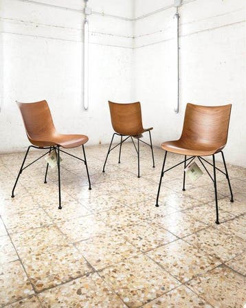Kartell - Philippe Starck - Stoel (3) - P/Wood - Es met